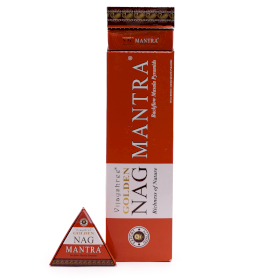 12x 42 g Jumbo Golden Nag – Mantra Back Flow Räucherkegel