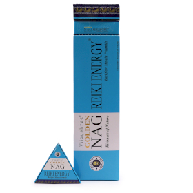 12x 42 g Jumbo Golden Nag – Reiki-Energie-Rückfluss-Räucherkegel