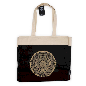Übergroße Tragetasche (38 x 15 x 43 cm) Chocolate Stonewash 14 oz - Freedom Chakra