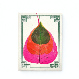 Große Lokta-Blätter, bunt, groß (21 x 15 cm) – 45 Blätter