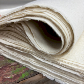 10x Lokta-Bastel-/Geschenkpapier (51 x 76 cm) – 5 g Normalpapier