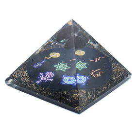 Orgonit-Pyramide - Midnight Reiki - 90mm