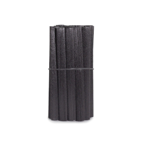 15 mm x 15 cm Bündel – (ca. 20) – Schwarze Fettfaserblätter