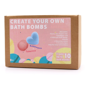 Badebomben-Set – Rose und Kaugummi