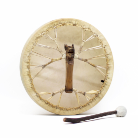 Spirit of the Dragon – Schamanentrommel & -stock – stimmbar – 40 cm