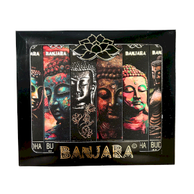 6x Banjara Buddha - 6er-Set - Schachtel
