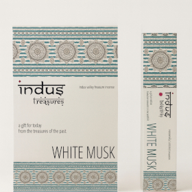 12x Indus Treasures – Weißer Moschus – 15 g