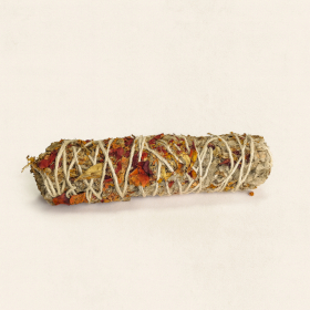2x Banjara Smudge – Himalaya-Salbei, Blaue Erbse, Rose, Tesu, Jasmin, Kamille