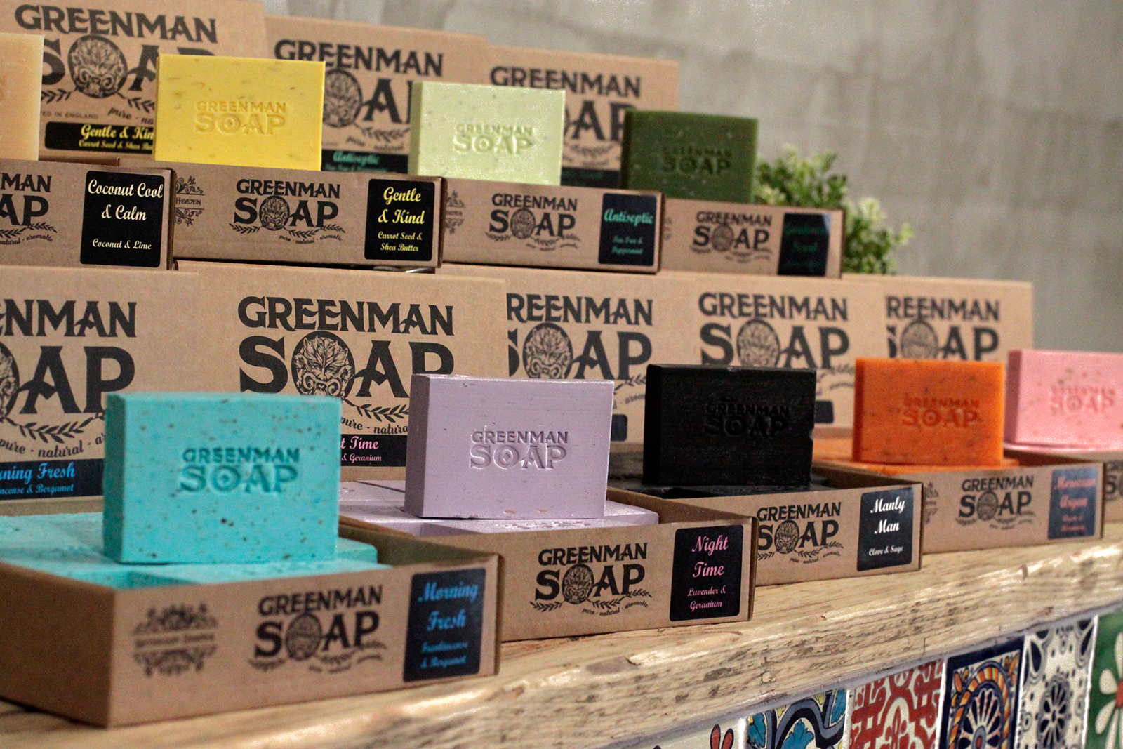 AW Artisan - Grennman Seife, Verkaufsdisplay