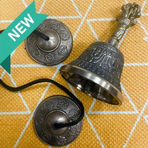 tibetische Glocken und Tingsha Glocken